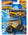 Бъги Hot Wheels Monster Trucks - 5 Alarm, с количка - 1t
